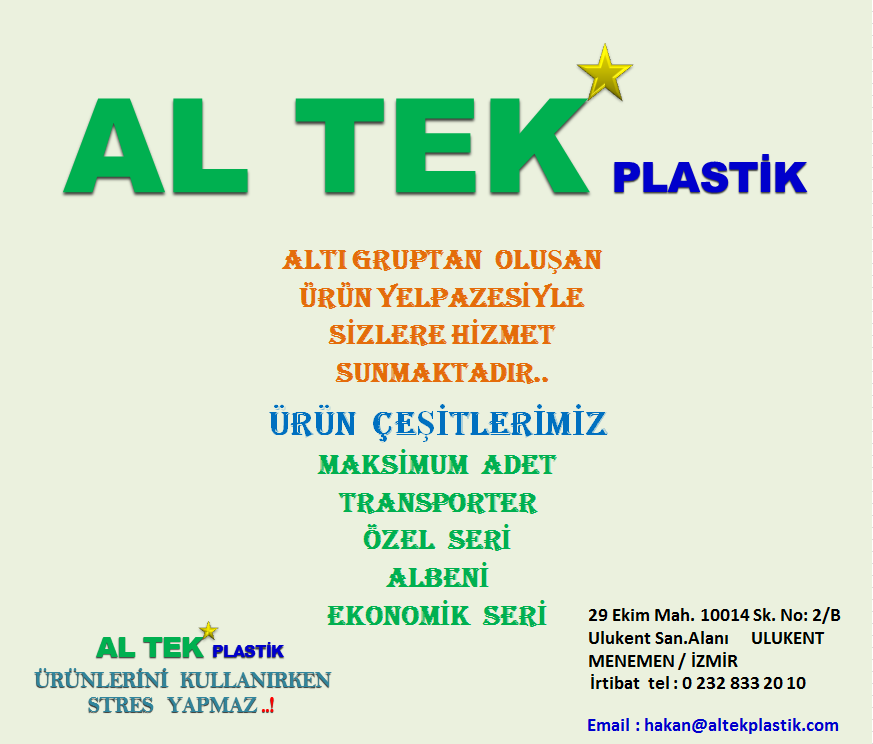 Altek Plastik izmir